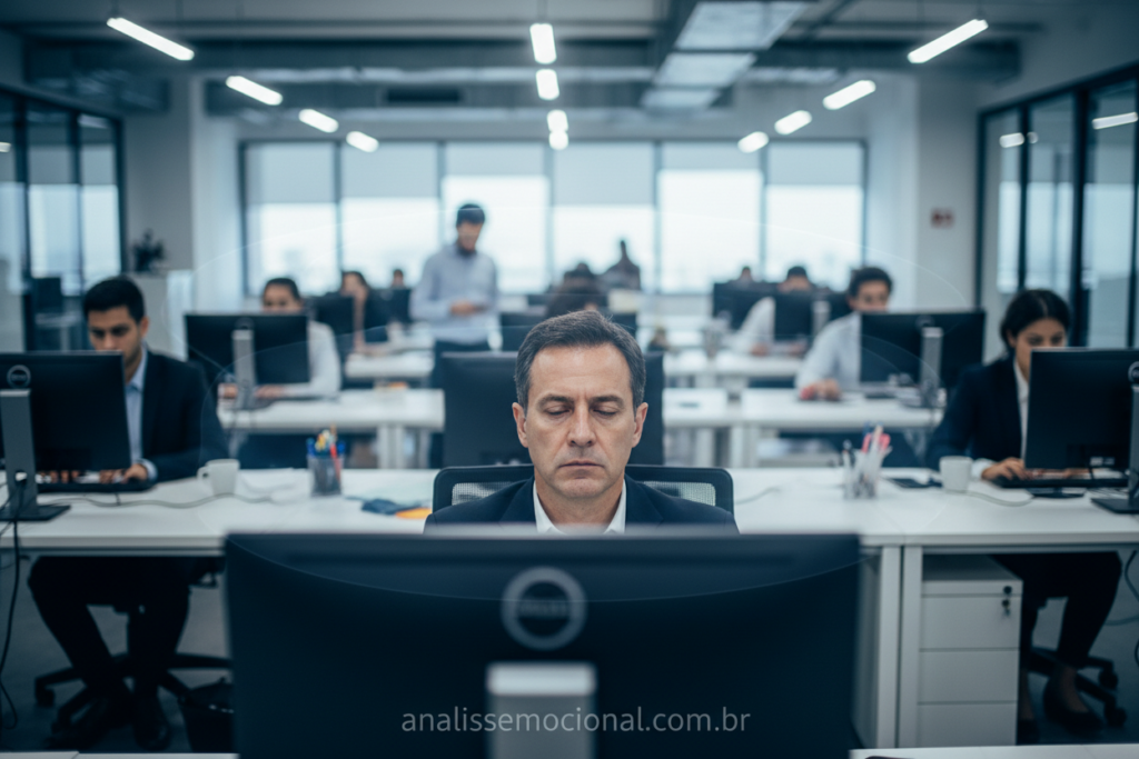 Impacto da desconexão no trabalho. Por que me sinto desconectado de mim mesmo.