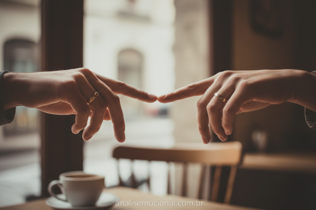 Impacto do medo de se entregar emocionalmente nas relações.