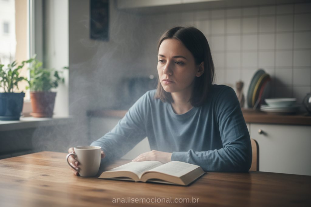 Impacto diário da sensação de não conseguir relaxar emocionalmente